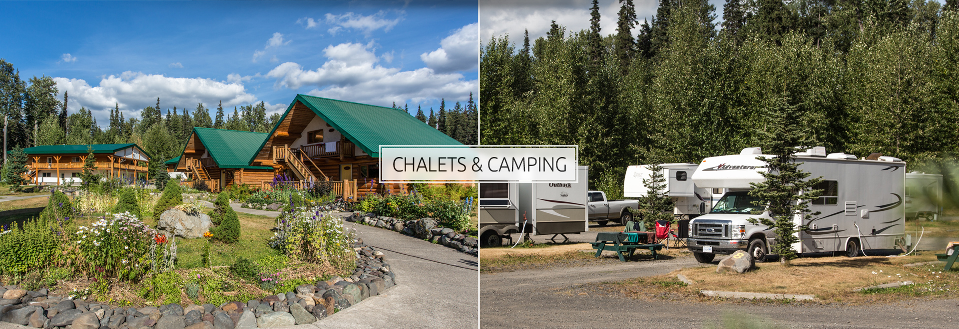 Chalets & Camping Parks at Bell 2 Lodge